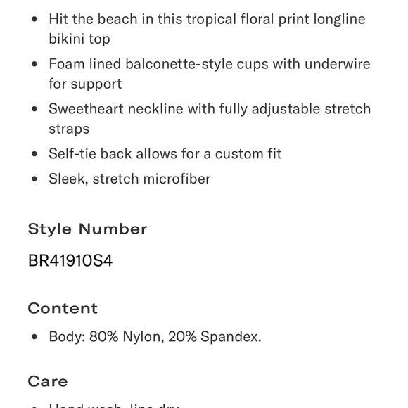 NWT Beach Riot Hibiscus Bikini Sz S Highway Bottom Paulina Top Floral Tropical - Picture 9 of 16